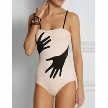 European and American One-Piece Conservative Belly Covering and Slimming Resort Beach Swimsuit Style One Piece Bikini