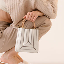 Spliced Rainbow Crossbody Bag Women's Fashion Versatile Fashion One Shoulder Handbag