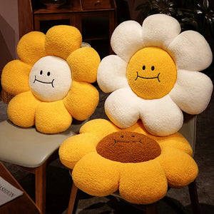 向日葵咕臣靠墊枕頭 Cute Sunflower Cushion Pillow