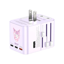 XPower x Sanrio Kuromi TA45B 45W 6輸出 PD3.0/PPS快充旅行充電器