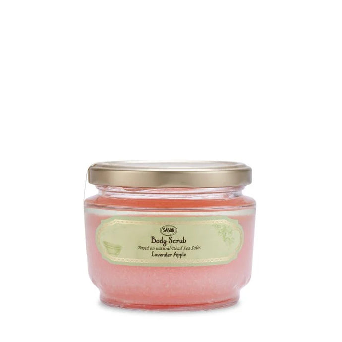 SABON Lavender Apple Scrub 薰衣草蘋果死海鹽淨化修護身體磨砂