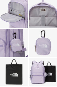 The North Face White Label Dual Pocket Backpack (Purple)