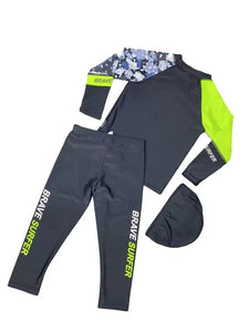 Kids Boys Swimwear 兒童男童防曬長袖保暖泳衣