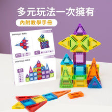 台灣媽媽友MAMAYO Kids Mini Magnetic Blocks 迷你磁力片48pcs