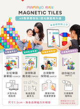 台灣媽媽友MAMAYO Kids Mini Magnetic Blocks 迷你磁力片48pcs
