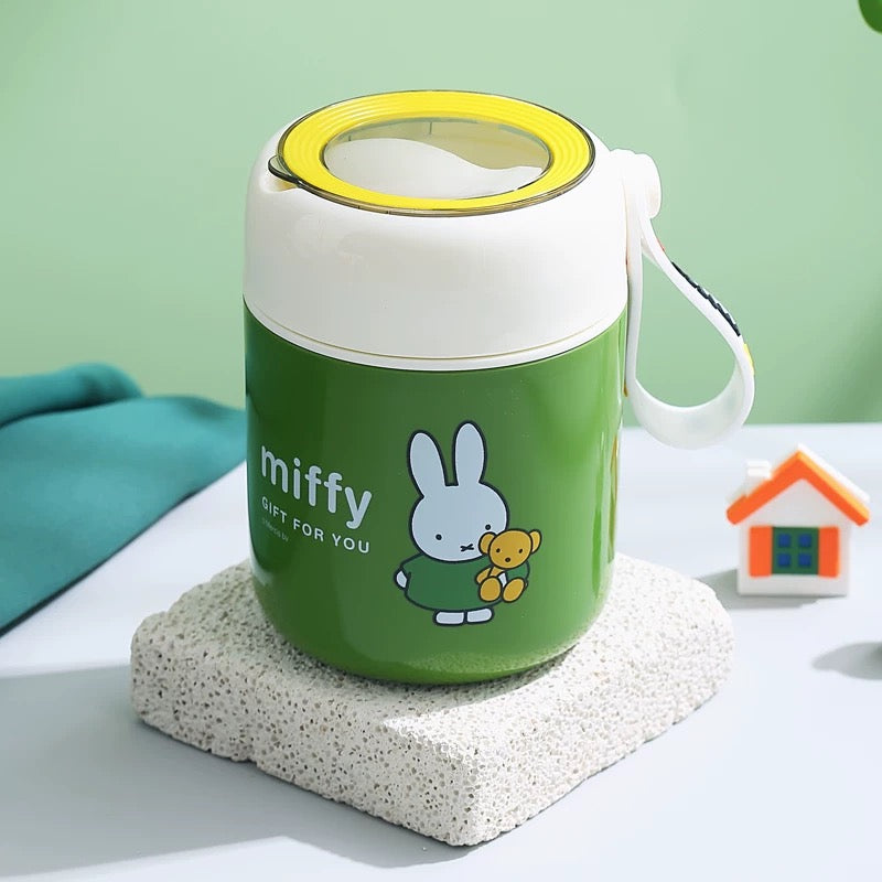 Miffy 不鏽鋼保溫壺 (附湯勺)