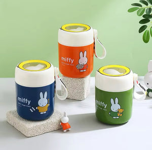 Miffy 304不鏽鋼保溫湯罐(附湯勺)