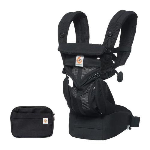 Ergobaby Omni 360 Cool Air Mesh Baby Carrier 全階段式透氣孭帶  (Onyx Black)