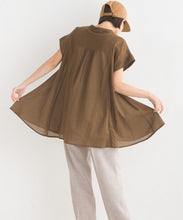 日本品牌女裝短袖襯衣Women Short Sleeve Blouse