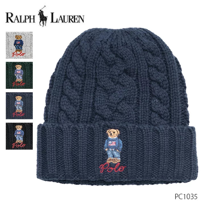 (預購)日本直送Ralph Lauren 針織反邊冷帽