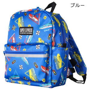 JR Shingansen Kids Boys Girls Backpack 新幹線列車圖案防水兒童背包