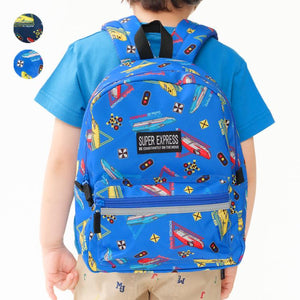 JR Shingansen Kids Boys Girls Backpack 新幹線列車圖案防水兒童背包