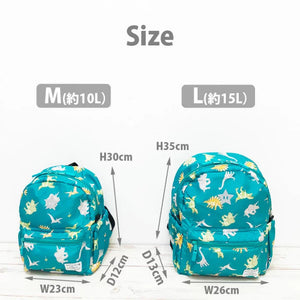 Kids Boys Backpack小恐龍圖案防水兒童背包