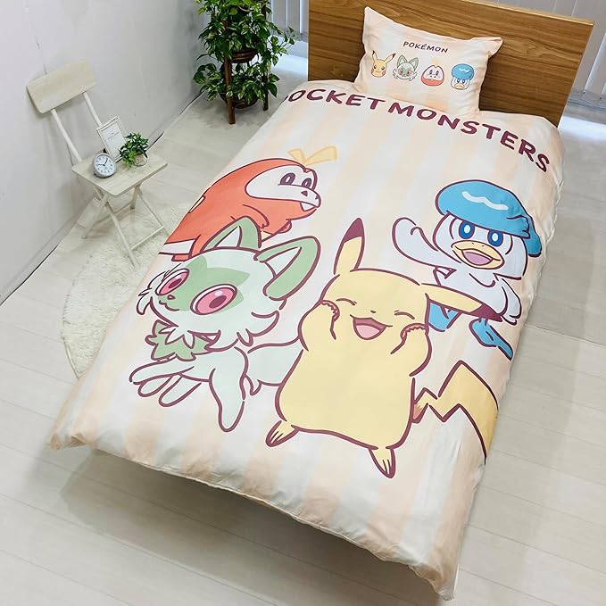 Pokemon Qulit Cover and Pillow Case 被套連枕頭袋 02