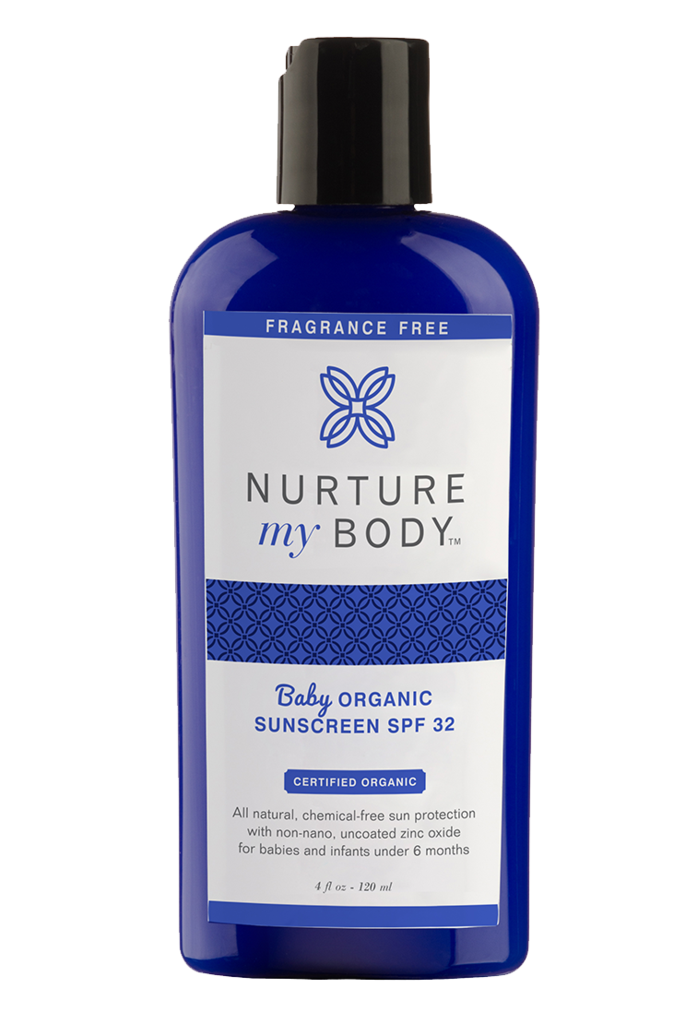 NURTURE MY BODY Organic Baby Sunscreen 32 SPF 有機嬰兒防曬乳液（無香料)